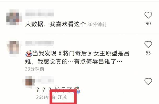 抖音评论显示IP地址是什么？（探究抖音评论中IP地址的作用及安全性）