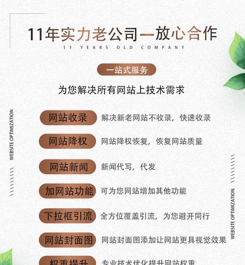 网站收录排名技巧大全（助力您的网站排名稳步提升，提高曝光度）