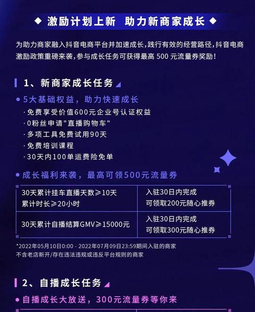 抖音商家商品信息优化激励政策解析（打造优质商品信息，助力商家销售增长）