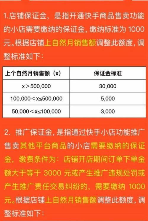 快手小店保证金是否全额退？详解保证金退还规则（快手小店保证金退还流程及注意事项）